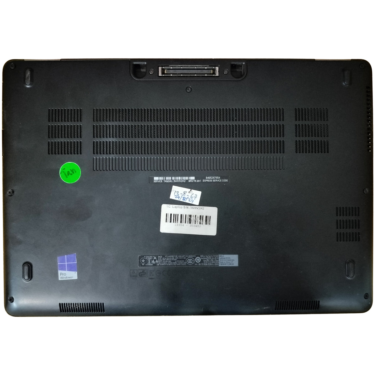 Dell Latitude E7470 14" Intel Core i7 6th Gen 256GB SSD 8GB RAM
