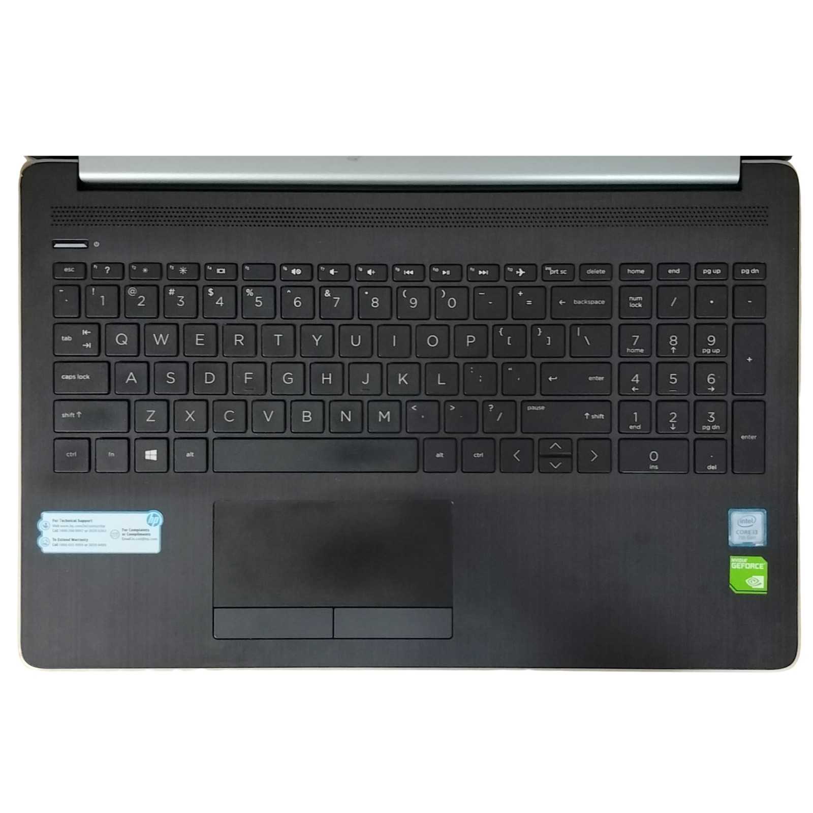 HP Notebook 15-da0xxx 15.6" Intel Core i3 7th Gen 1TB HDD