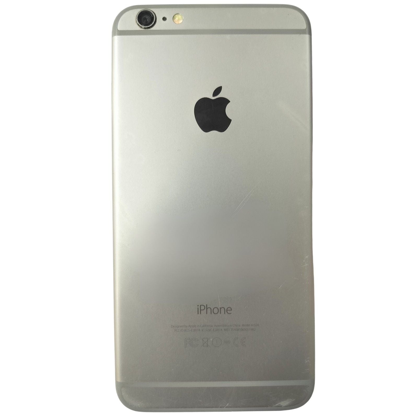 Back View Of Used Apple iPhone 6 Plus