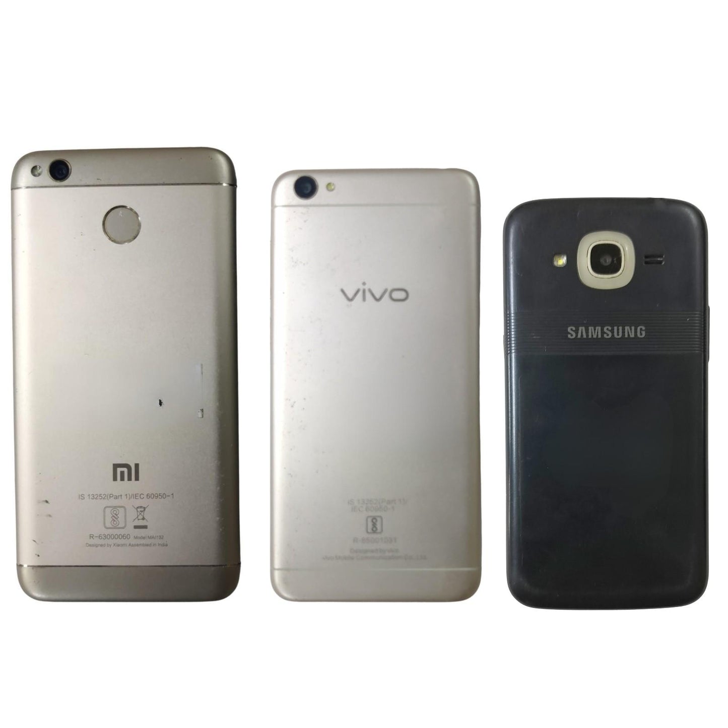 Combo of 3 Vivo Y55L & Xiaomi Redmi 4 and Samsung Galaxy J2 Mobiles