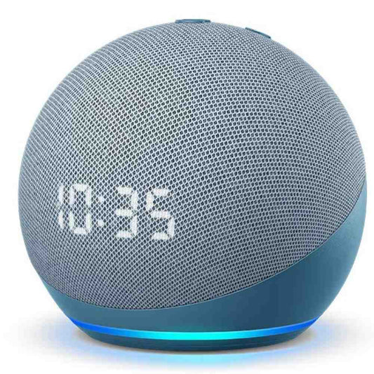Amazon Echo Dot (4th Gen) with Clock Smart Speaker Alexa Enabled Smart Speaker Green (Good  Condition)