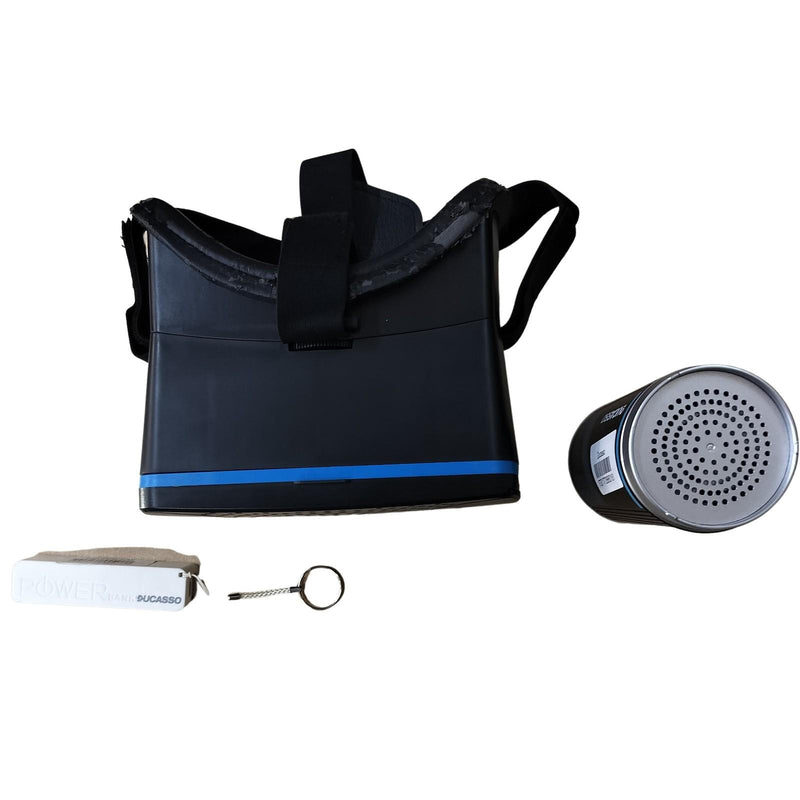 Used Combo of  Dell 2400MAH Power Bank +  ZEBRONICS ZEB-VR And Ducasso Car Inventer