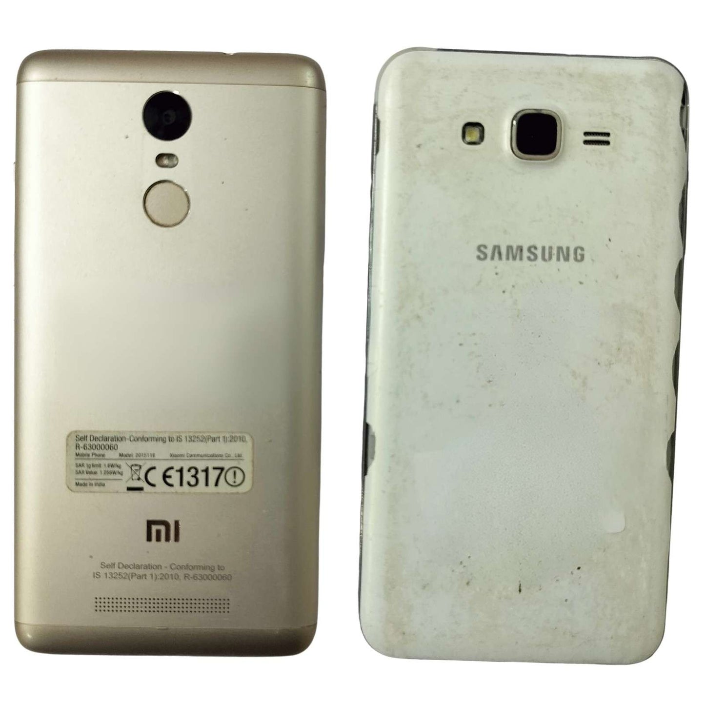 Back Panel Of Xiaomi Redmi Note 3 and Samsung Galaxy J7 