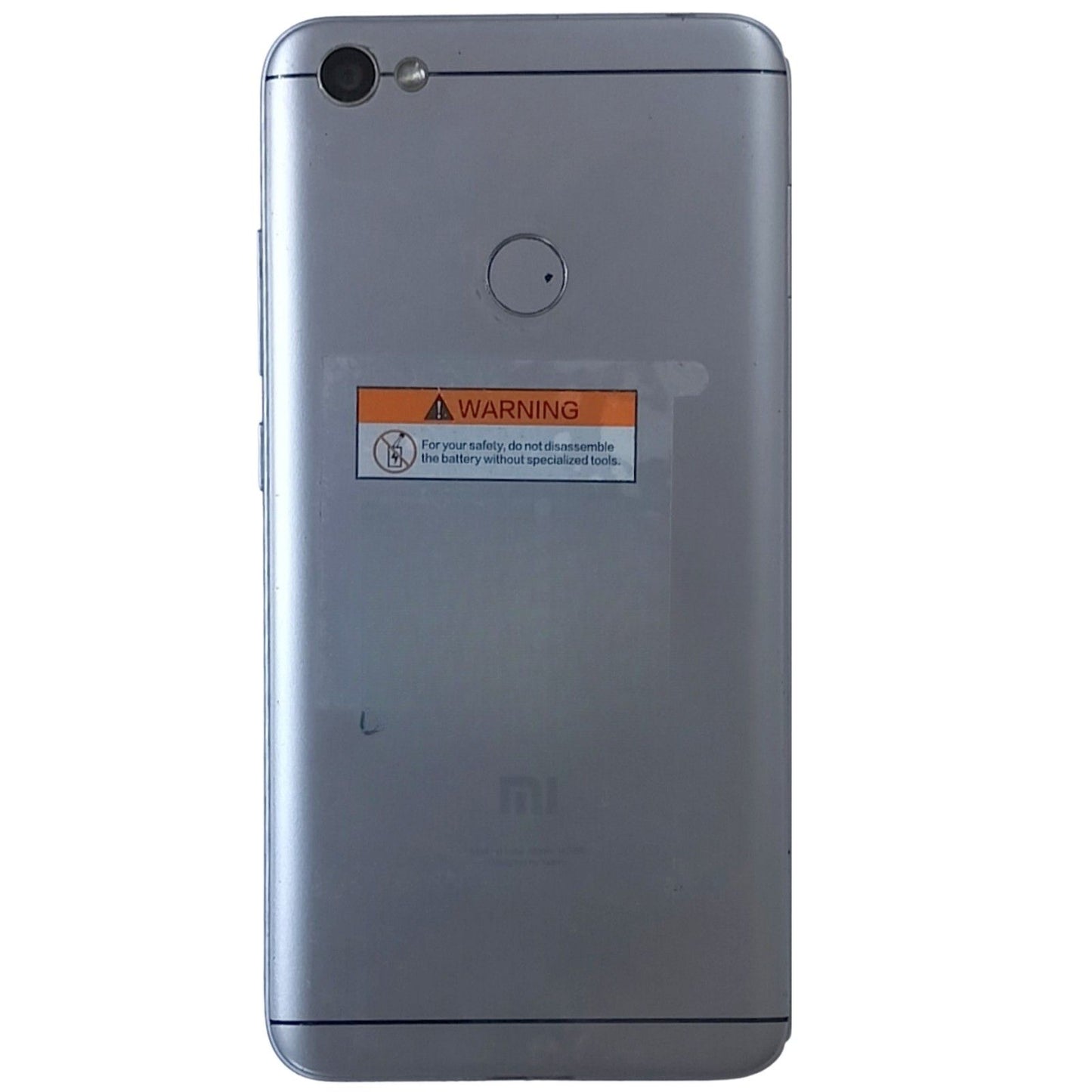Back View Of Used Xiaomi Redmi Y1 32GB 3GB RAM Grey