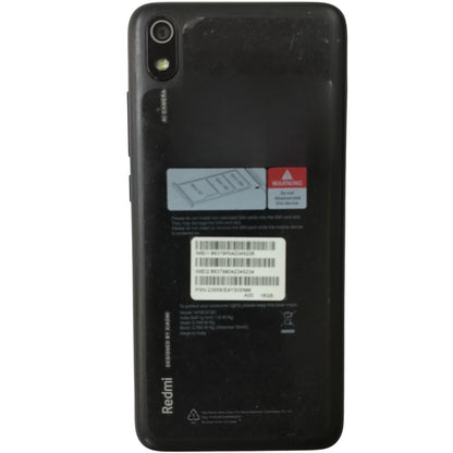 Back Panel Of Xiaomi Redmi 7A 32GB 2GB RAM Black (Good Condition)