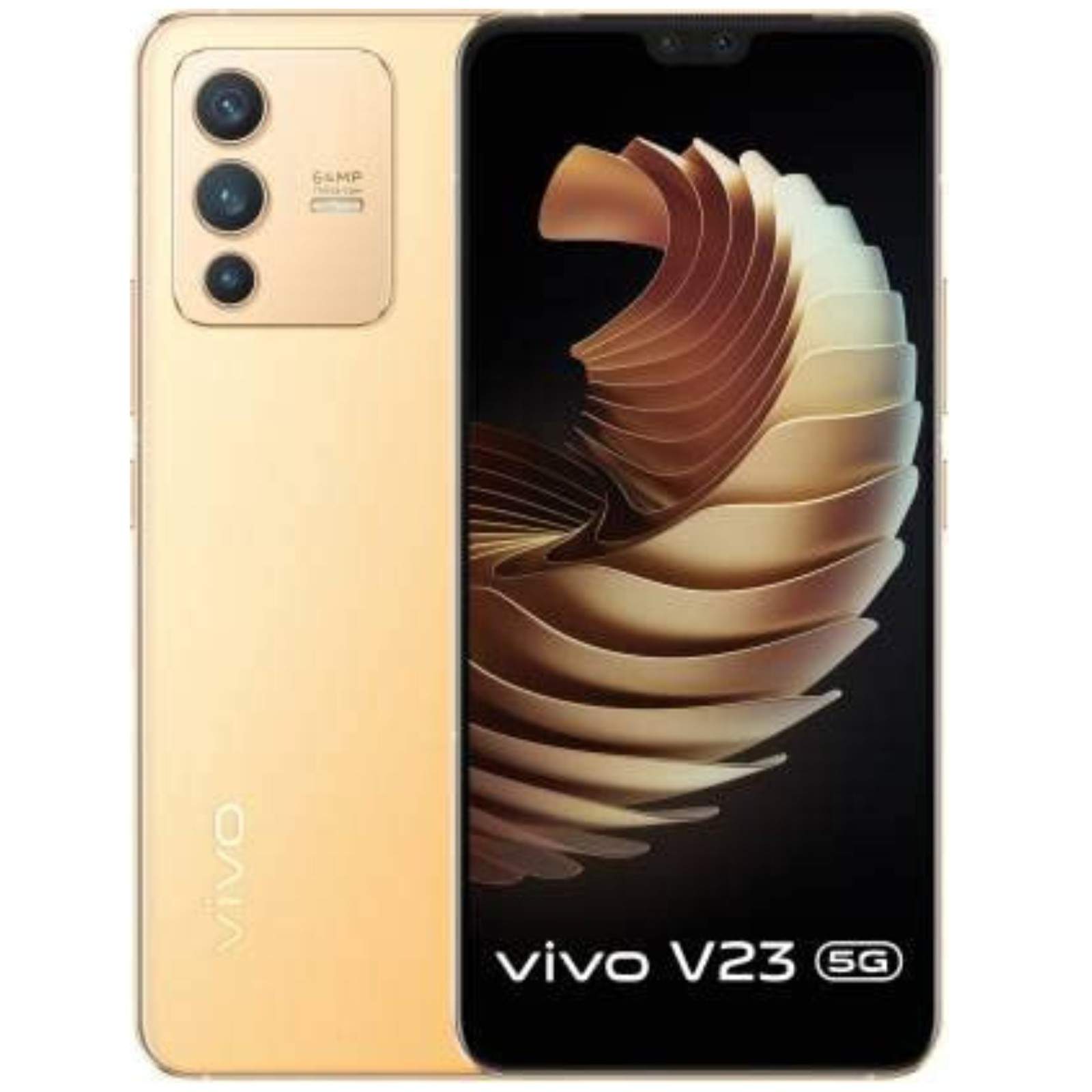 Vivo V23 5G 128GB 8GB RAM Sunshine Gold | Refurbished Mobile