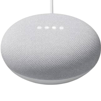 Google Nest Mini 2nd Gen with Google Assistant Smart Speaker Chalk (Good Condition)