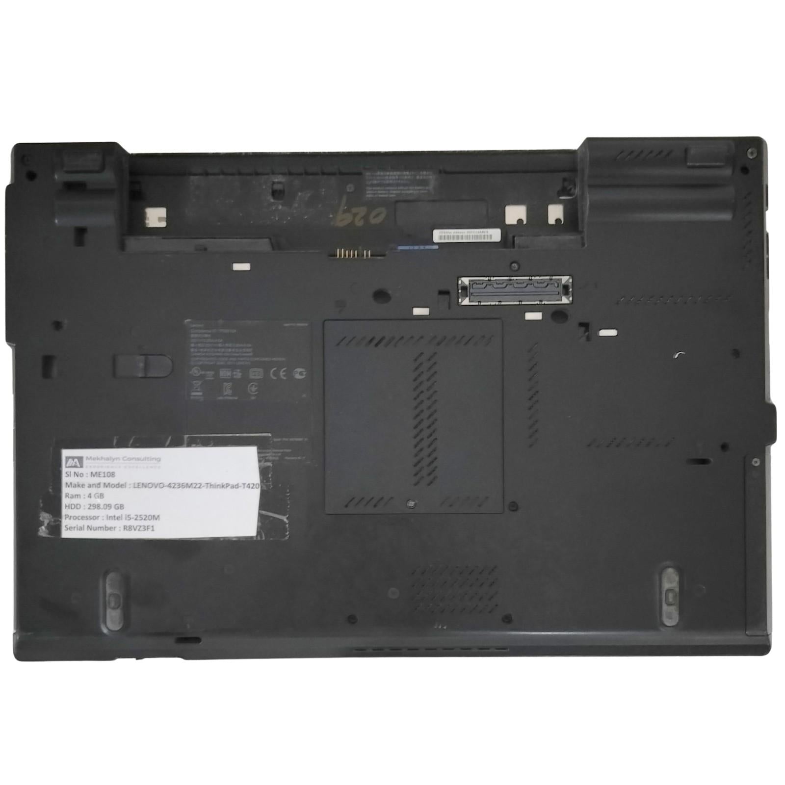 Dead Lenovo ThinkPad T420 14" 320GB HDD 4GB RAM 
