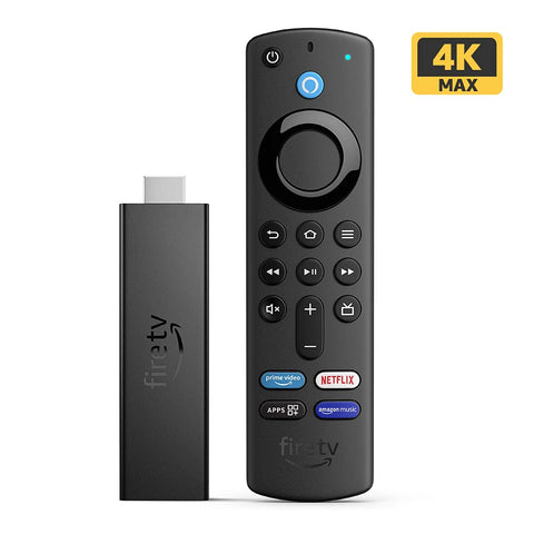 Buy New Amazon Fire TV Stick 4K Max streaming device, Wi-Fi 6, Alexa Voice Remote (Sealed Box - Brand Warranty)