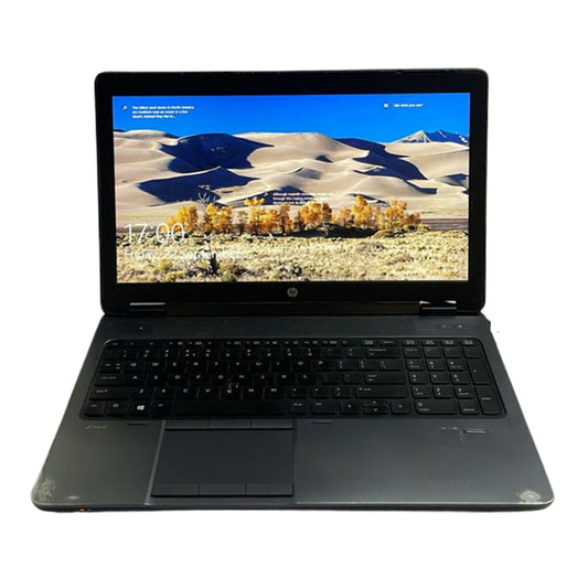 Used HP ZBook 15 G2 15.6" Intel Core i7 4th Gen 500GB HDD / 240GB SSD 32GB RAM Gray Laptop