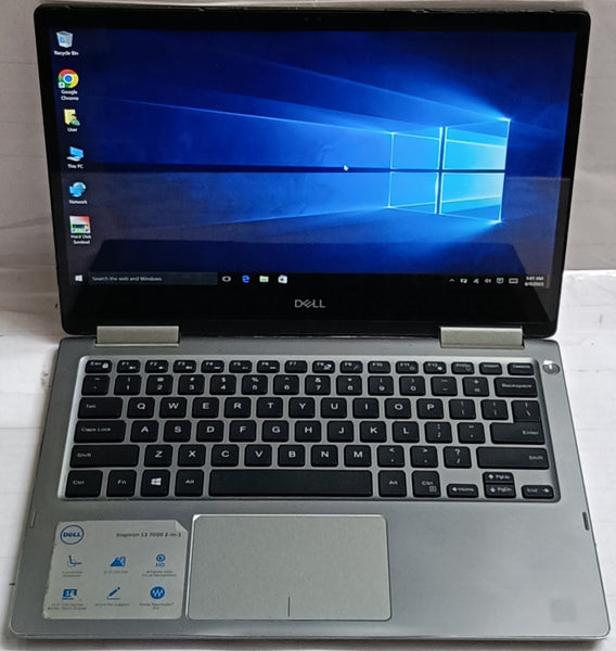 Buy Used Dell Inspiron 13 7000 (2-in-1 Touchscreen) 13.3" Intel Core i7 8th Gen 512GB SSD 16GB RAM FHD Silver Laptop