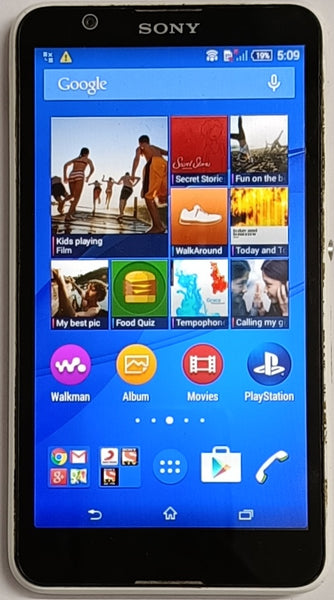 Buy Used Sony Xperia E4 Dual 8GB 1GB RAM White