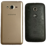 Buy Combo of  Used Samsung Galaxy Grand Prime Plus and Motorola Moto E 2nd Gen Mobiles