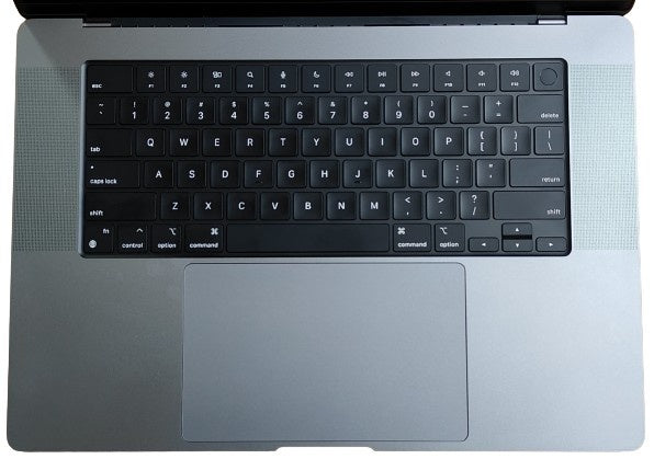 Keyboard Of Used Apple MacBook Pro (16-inch, 2021) M1 Pro Chip 