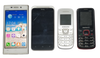 Buy Combo of Used Vivo Y15 (2013) + HTC Desire XC Dual sim T329D + Samsung Guru 1200 And Karbonn K101S Mobiles