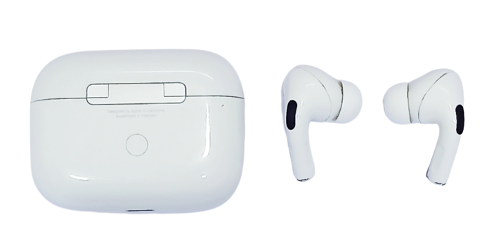 Used Apple Airpods Pro With Wireless Charging Case Active noise cancellation Bluetooth Headset White