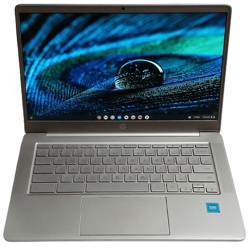 Buy HP Chromebook 14 A-NA1004TU 14" Intel Celeron (R) N4500 64GB EMMC 4GB RAM Silver Laptop (Good condition)