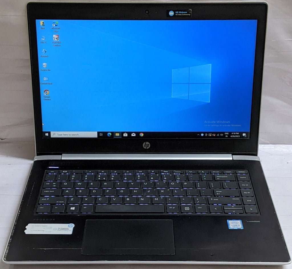 Buy HP ProBook 440 G5 14 Intel Core i5-8th Gen 500GB HDD/256GB SSD 16GB  RAM Full HD Silver Laptop (Refurbished)