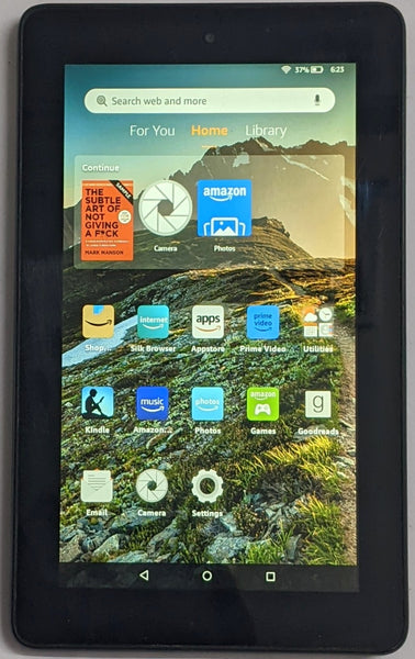 Buy Amazon Fire 5th Gen 8GB Black Tablet (Refurbished)