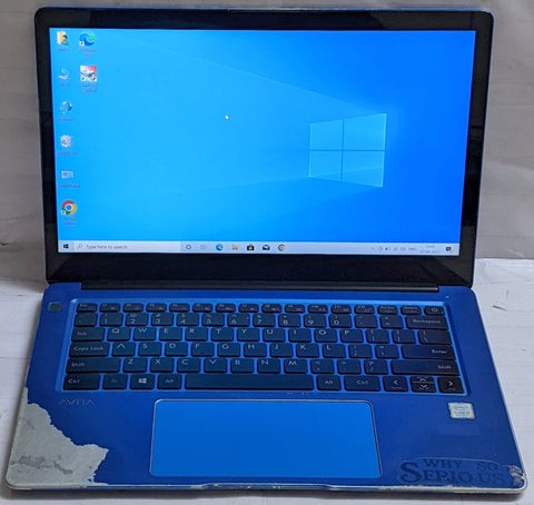 Buy Used AVITA NS14A2HSM 14" Intel Core i5-8th Gen 256GB SSD 8GB RAM Blue Laptop
