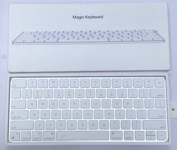 Apple Magic Keyboard (A2450) Wireless Bluetooth White (Like New Condition) - Budli Certified