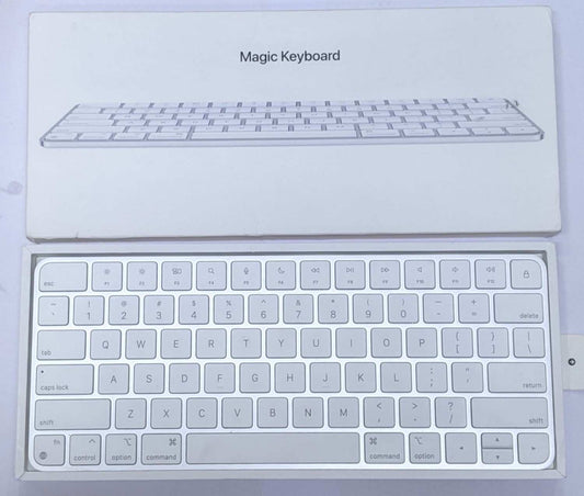 Apple Magic Keyboard (A2450) Wireless Bluetooth White (Like New Condition)