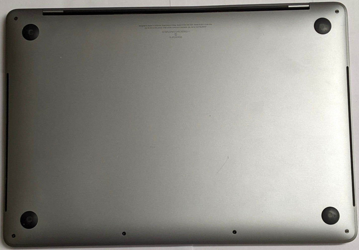 Used Apple MacBook Pro (2016, Four Thunderbolt 3 Ports) 13" Intel Core i5 6th Gen 256GB SSD 16GB RAM Grey