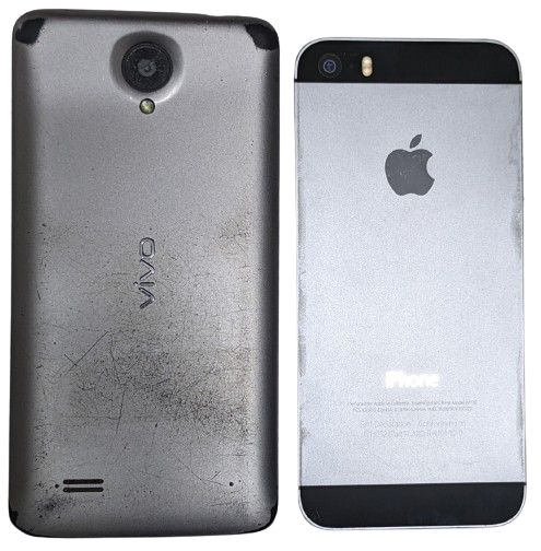 Buy Combo of Used Vivo Y21L and Apple iPhone 5s Mobiles