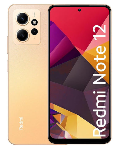 Buy Redmi Note 12 64GB 6GB RAM Sunrise Gold (Unboxed - Brand warranty)