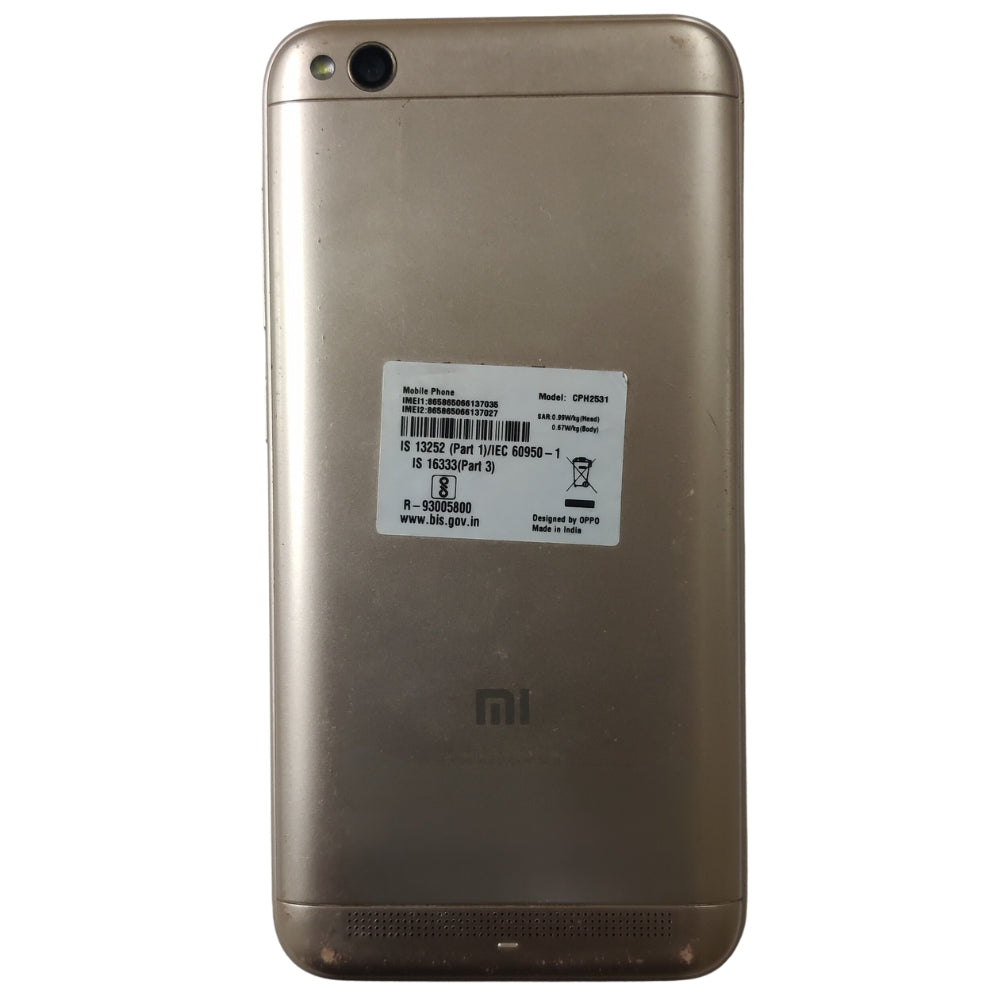 Back Panel Of Used Xiaomi Redmi 5A 32GB 3GB 