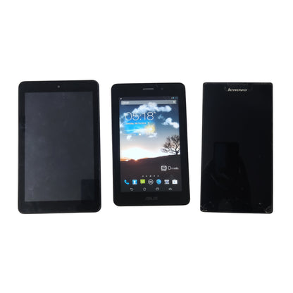 Combo of 3 Dell Venue 8 + Asus FonePad Tab and Lenovo Tab 2 A7