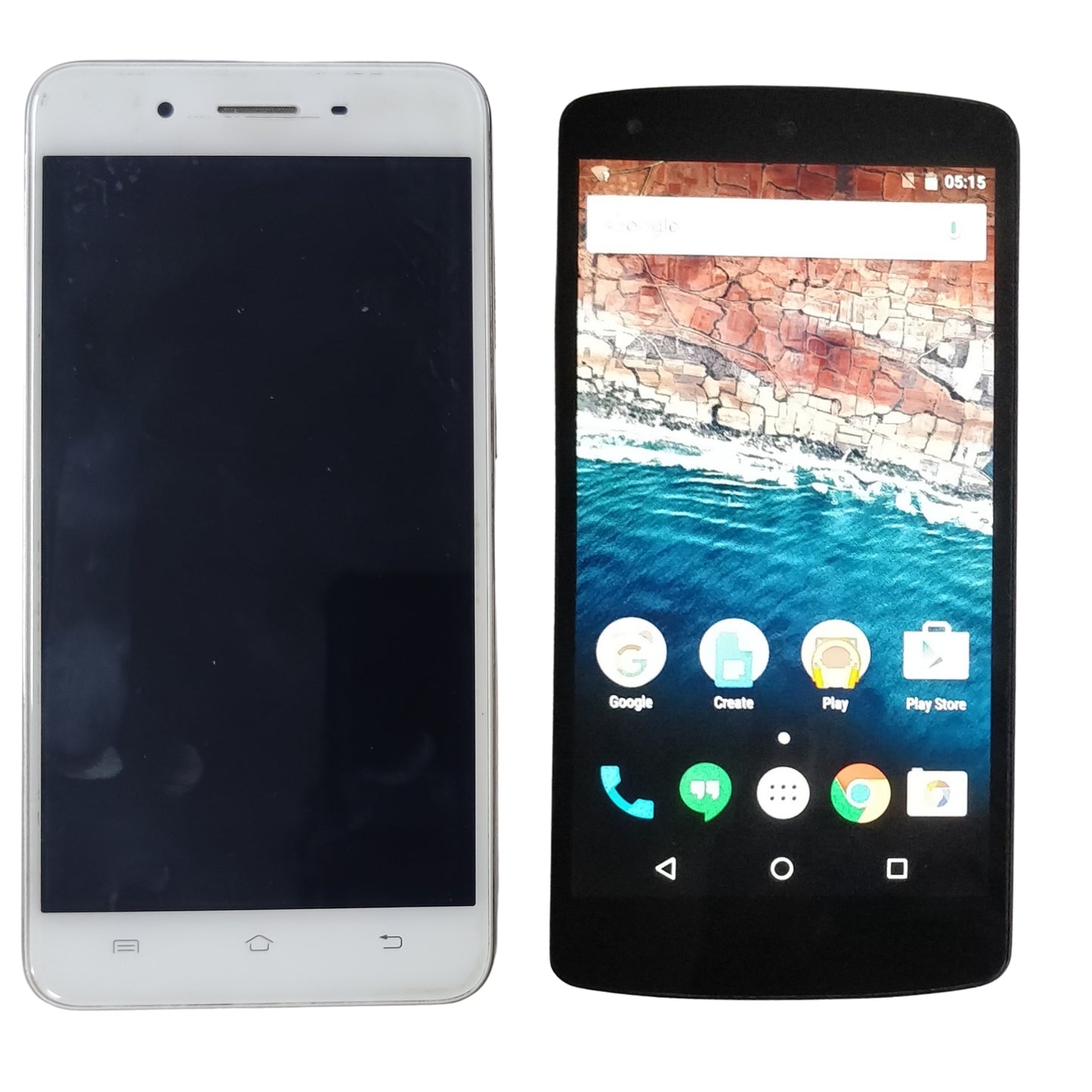 Combo of 2 Vivo Y55L & LG Google Nexus 5 Mobiles