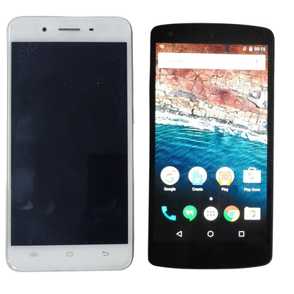 Combo of 2 Vivo Y55L & LG Google Nexus 5 Mobiles