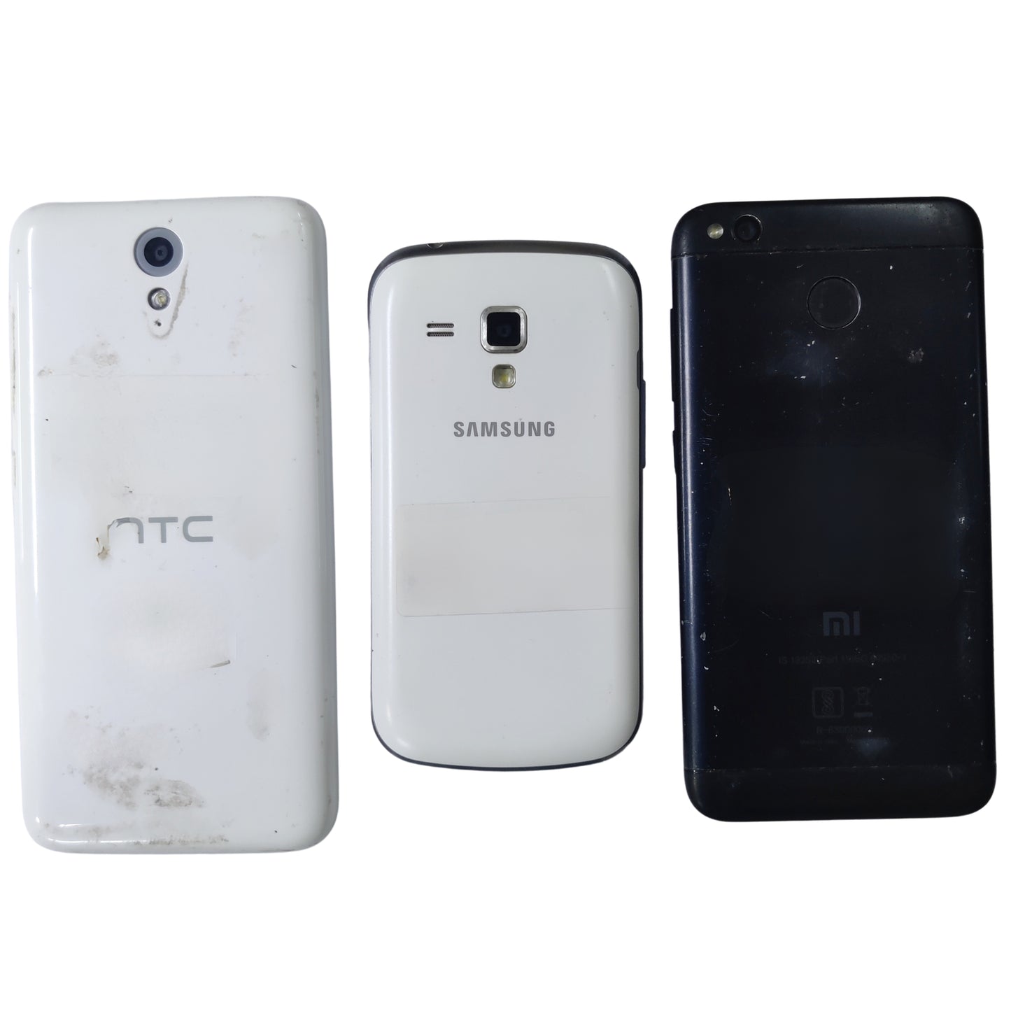 Combo of 3 HTC Desire 620G, Samsung Galaxy S Duos & Redmi Note 4 Mobiles