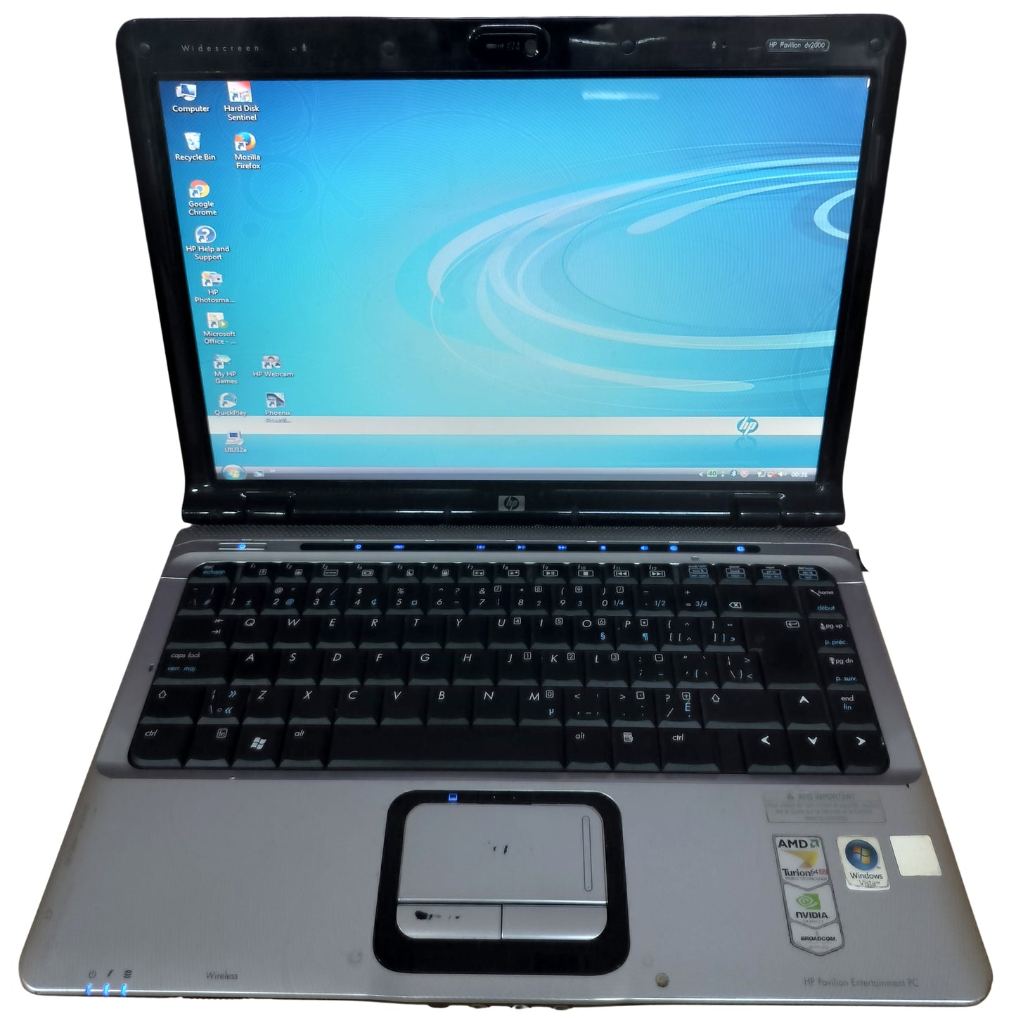 HP Pavilion DV2500 Notebook PC Laptop