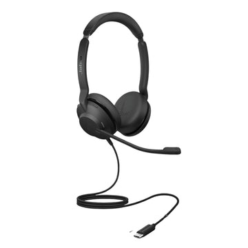 Jabra Evolve2 30 SE Wired Stereo Noise-Cancelling Headset with Mic Black (Good Condition) - Budli Certified