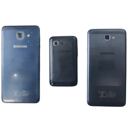 Combo of Used Samsung Galaxy J7 Max + Samsung Star 3 Duos and Samsung Galaxy J7 Prime