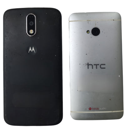 Buy Combo of 2 Moto G4 Plus & HTC One Mobiles