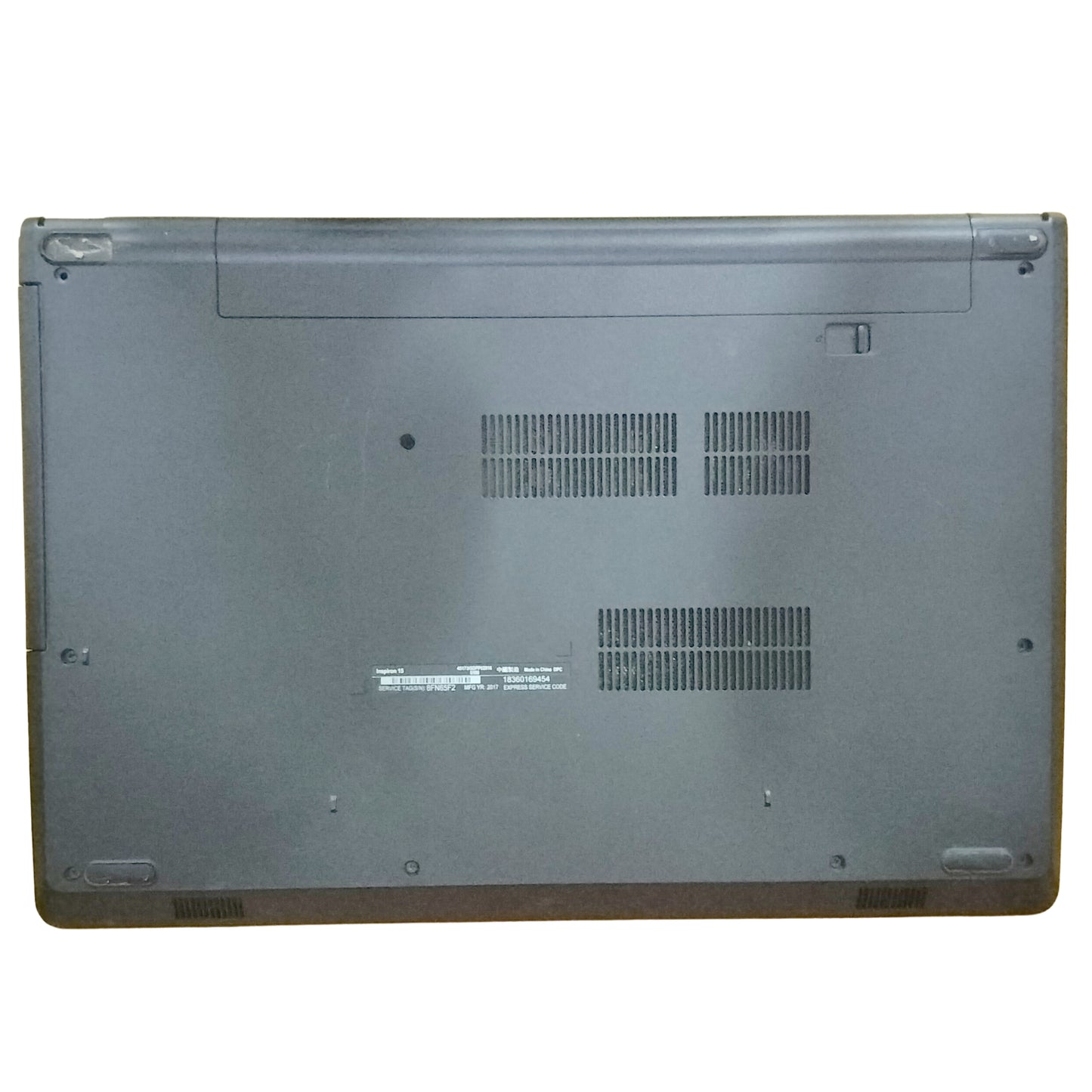 Back Panel Of Used Dell Inspiron 15 3567 15.6" Laptop