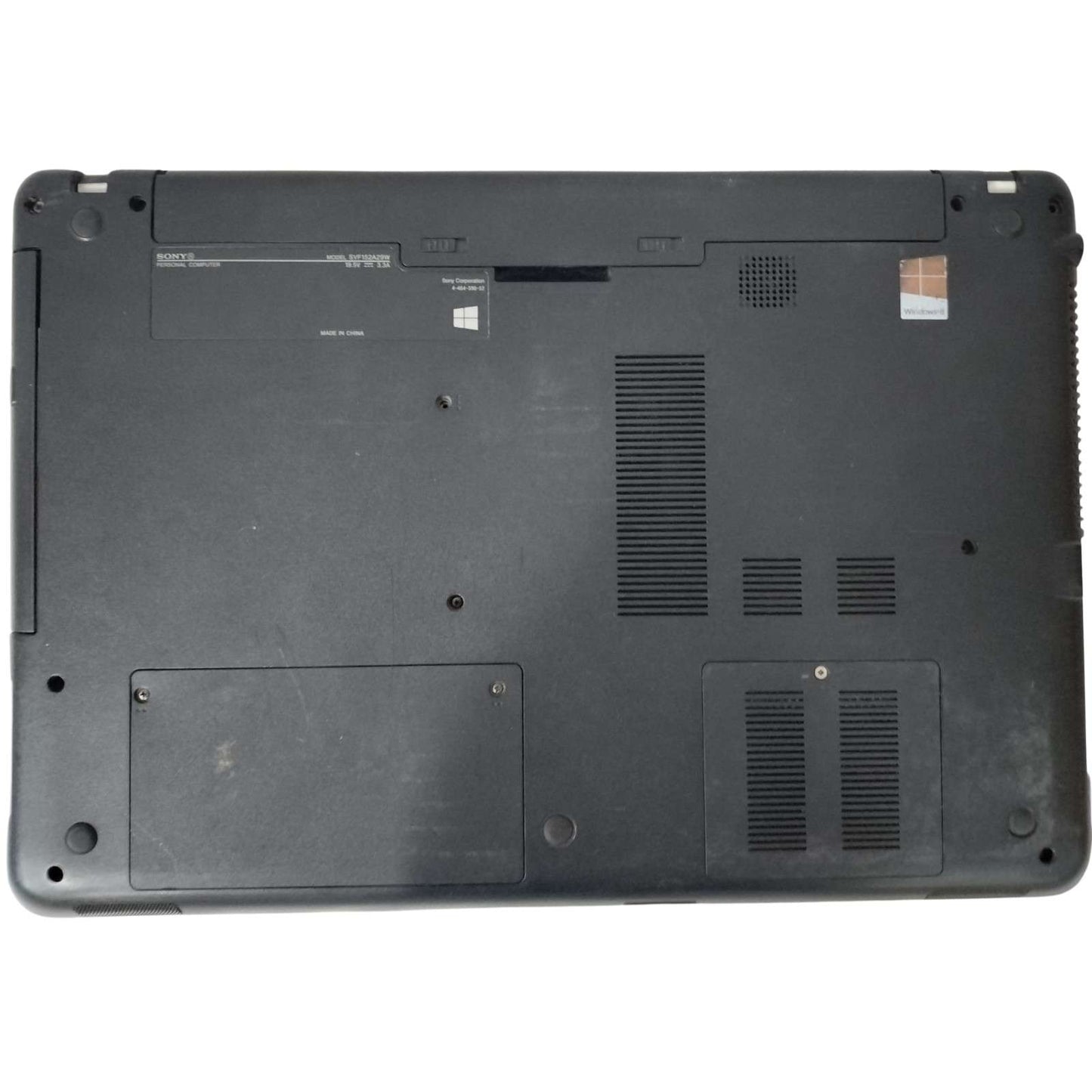 Back Panel Of Dead Sony VAIO SVF152A29W 15.6" 