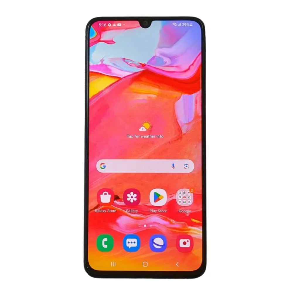 Used Samsung Galaxy A70 128GB 6GB RAM Blue