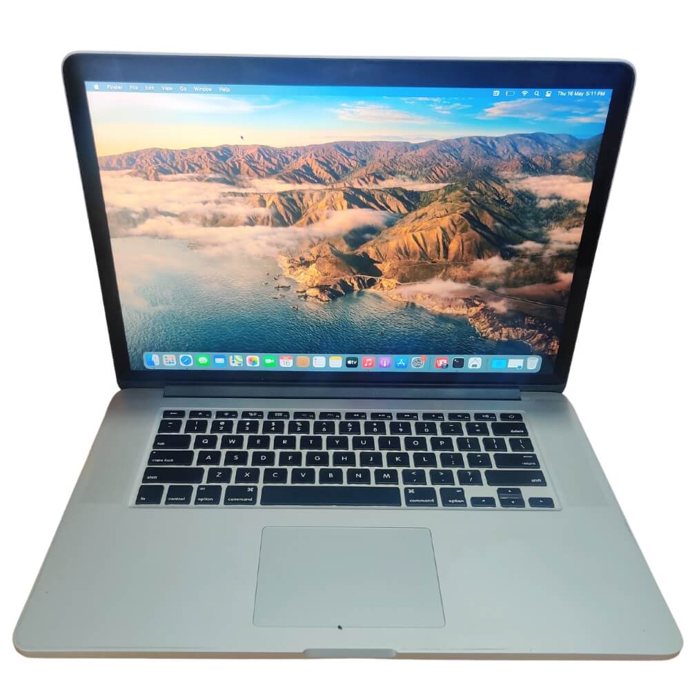 Used Apple MacBook Pro (Retina, 15-inch, Mid 2013) Intel Core i7 4th Gen  256GB SSD 8GB RAM Silver