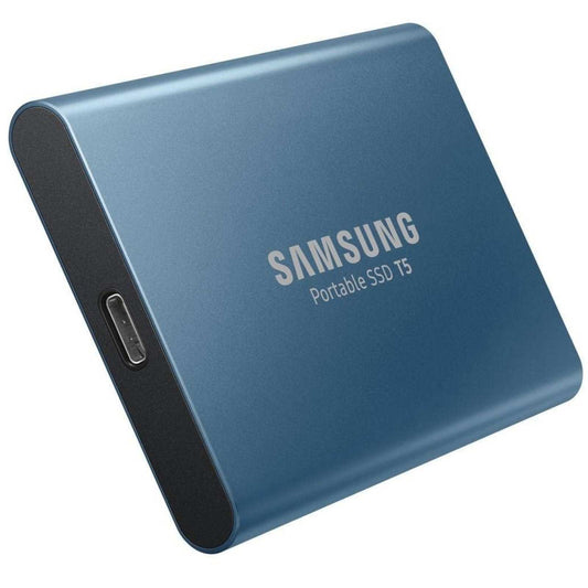 Samsung T5 500GB External Solid State Drive (Portable SSD) Alluring Blue (Good Condition)