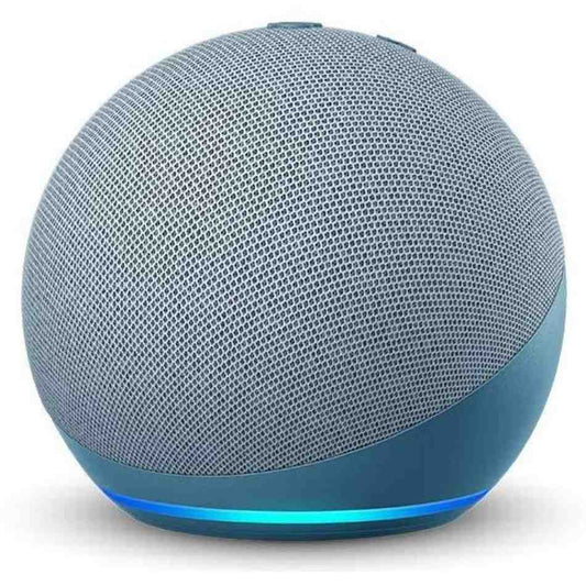 Amazon Echo Dot (4th Gen) Alexa Enabled Smart Speaker Blue (Like New Condition - Brand warranty)