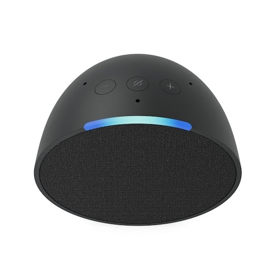 Amazon Echo Pop| Smart speaker with Alexa and Bluetooth| Loud sound, balanced bass, crisp vocals| Black (Like New Condition - Brand Warranty) - Budli