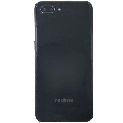Back View Of Used Realme C1 2GB 16GB Black