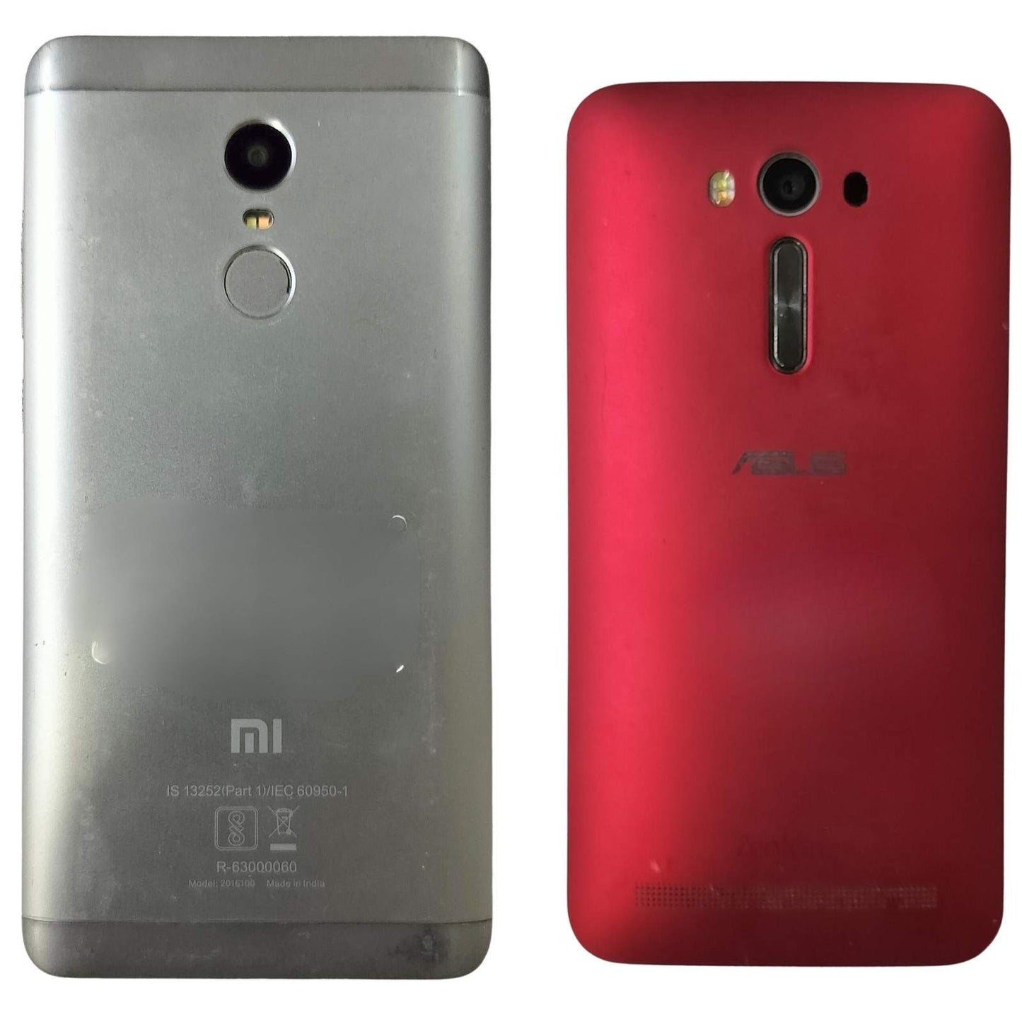 Used Combo of 2 Redmi Note 4 and Zenfone 2 Laser Mobiles
