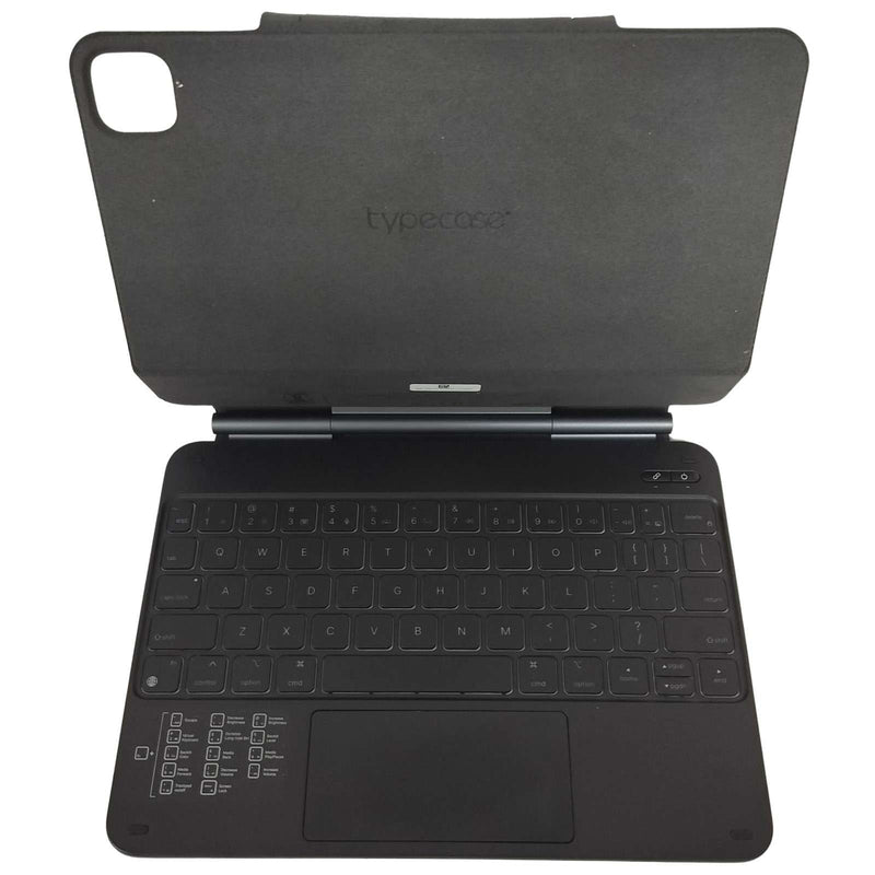 Used Apple iPad Pro 11-inch (1st Gen) Wi Fi + Cellular 256GB With Apple Pencil 2nd Gen and Typecase Edge Keyboard Case