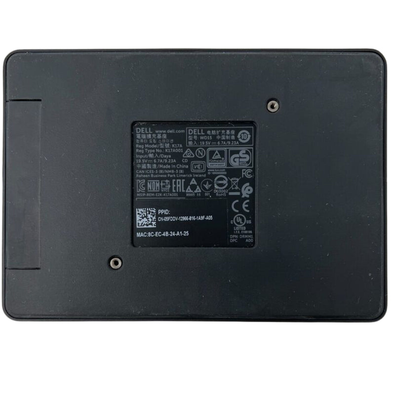 Dell WD15 Monitor Dock with 130W Adapter (Good Condition) - Budli