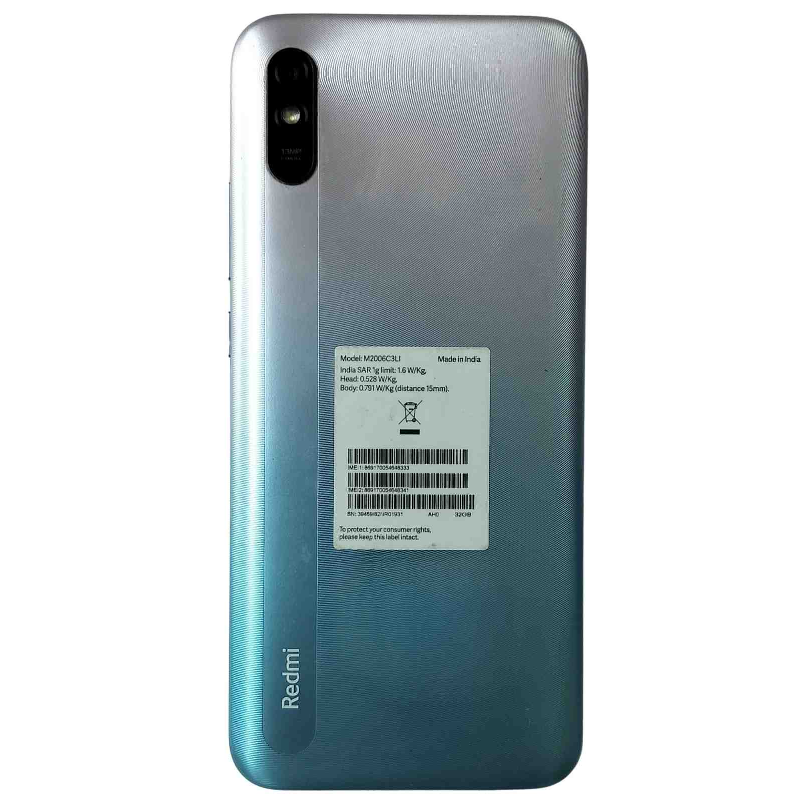 Xiaomi Redmi 9A 32GB 2GB RAM Metallic Blue (Good Condition)